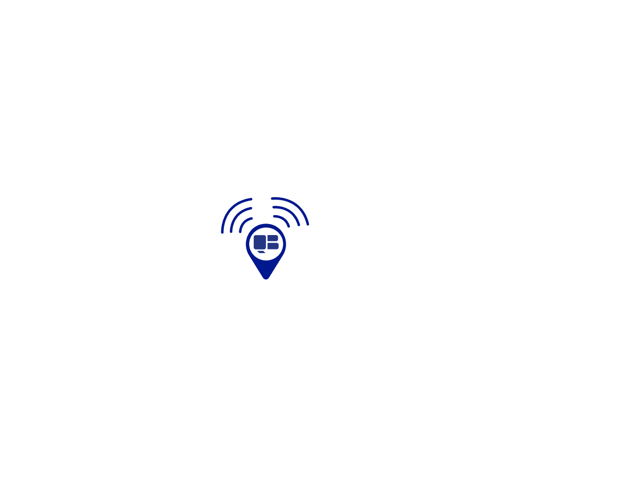 Illustration carte de Bretagne et localisation de QB Aménagement